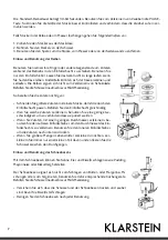 Preview for 7 page of Klarstein Multifunktions-Mixer Manual