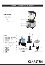 Preview for 13 page of Klarstein Multifunktions-Mixer Manual