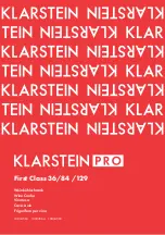 Предварительный просмотр 1 страницы Klarstein PRO First Class 129 Instruction Manual