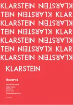 Klarstein Reserva Manual предпросмотр