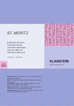 Предварительный просмотр 1 страницы Klarstein ST. MORITZ Manual