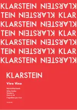 Предварительный просмотр 1 страницы Klarstein Vivo Vino Manual