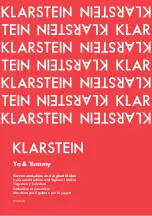 Предварительный просмотр 1 страницы Klarstein Yo & Yummy Manual