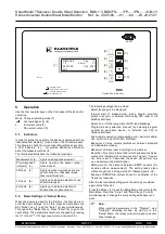 Предварительный просмотр 5 страницы KLASCHKA BDK-1.3 Technical Data Manual