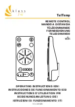 KLASS Fan TelTemp Operating Instructions Manual preview