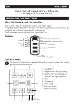 Preview for 11 page of KLASS Fan Wall-Wifi Operating Instructions Manual