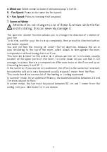 Preview for 13 page of KLASS Fan Wall-Wifi Operating Instructions Manual