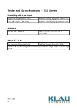 Предварительный просмотр 11 страницы KLAU Geomatics KlauPPK 719 Series User Manual