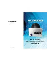 KLAUDIO KD-CLN-LP200 User Manual preview