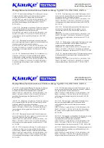 Предварительный просмотр 58 страницы Klauke TEXTRON EK15/50 Instruction Manual