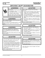 Preview for 4 page of Klauke EK 135L Operation Manual