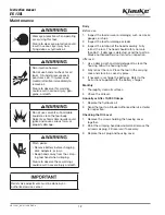 Preview for 12 page of Klauke EK 135L Operation Manual