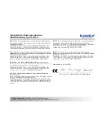 Предварительный просмотр 22 страницы Klauke EK 425-L Instruction Manual