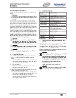 Preview for 16 page of Klauke EK 60/22-L Instruction Manual