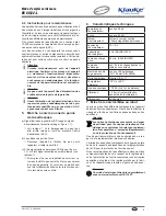 Preview for 19 page of Klauke EK 60/22-L Instruction Manual