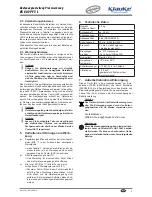 Preview for 9 page of Klauke EK 60 VPFT-L Instruction Manual