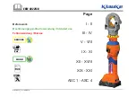 Preview for 2 page of Klauke EKM 6022ISB Manual