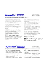 Preview for 38 page of Klauke ES 32 Instruction Manual