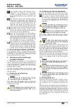 Preview for 8 page of Klauke ESG 105-L Instruction Manual