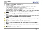 Preview for 22 page of Klauke MAPAX2L2 Instruction Manual