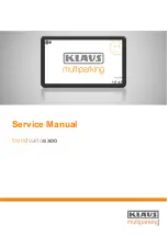 KLAUS Multiparking trendvario6X00 Service Manual preview