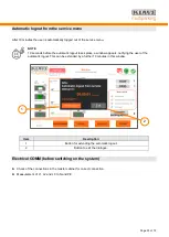 Preview for 35 page of KLAUS Multiparking trendvario6X00 Service Manual