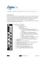 Preview for 1 page of Klavis Logica XT User Manual