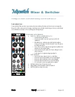 Klavis Mixswitch Manual предпросмотр