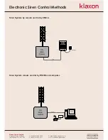 Preview for 4 page of Klaxon CMC4 MMI Specification Sheet