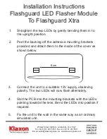 Klaxon Flashguard LED Flasher Module 102325 Installation Instructions preview