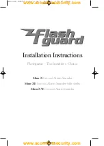 Preview for 1 page of Klaxon Flashguard Minn-X Installation Instructions