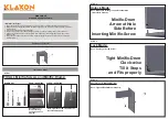 Preview for 1 page of Klaxon G0223IT0151 Installation Manual