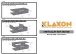 Preview for 2 page of Klaxon G0223IT0175 Installation Manual