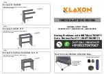 Preview for 2 page of Klaxon INDIANA G0223IT0377 Installation Manual