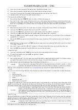 Preview for 27 page of Klaxon KLICK HYBRID User Manual