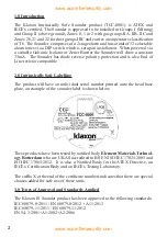 Предварительный просмотр 2 страницы Klaxon TCC-0001 Installation & Technical Information