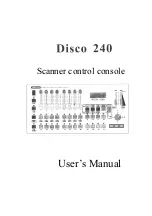 KLC Disco 240 User Manual preview