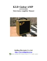 KLD GT5E User Manual предпросмотр