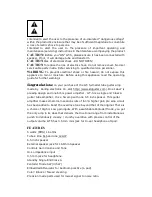 Preview for 2 page of KLD GT5E User Manual