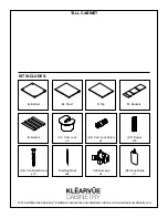 Klëarvue Cabinetry TALL CABINET Manual preview