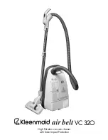 Предварительный просмотр 1 страницы Kleenmaid Air Belt VC32O Instruction Manual