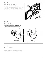 Preview for 9 page of Kleenmaid Automatic dryers Installation Instructions Manual