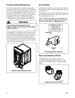 Preview for 20 page of Kleenmaid Automatic dryers Installation Instructions Manual