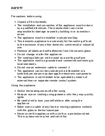 Preview for 6 page of Kleenmaid CCT6010 Instructions For Use And Warranty Details