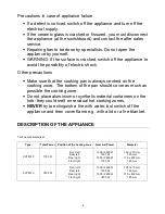 Preview for 8 page of Kleenmaid CCT6010 Instructions For Use And Warranty Details