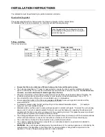 Preview for 16 page of Kleenmaid CCT6010 Instructions For Use And Warranty Details