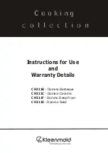 Preview for 1 page of Kleenmaid CH311B Instructions For Use Manual