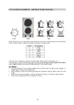 Preview for 14 page of Kleenmaid CH311B Instructions For Use Manual