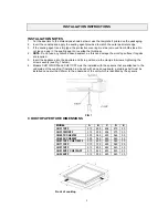 Предварительный просмотр 10 страницы Kleenmaid CH311WOKFF Instructions For Use Manual