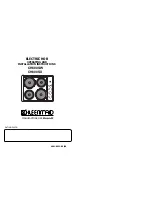 Preview for 1 page of Kleenmaid CH600SW Operating And Installation Instructions